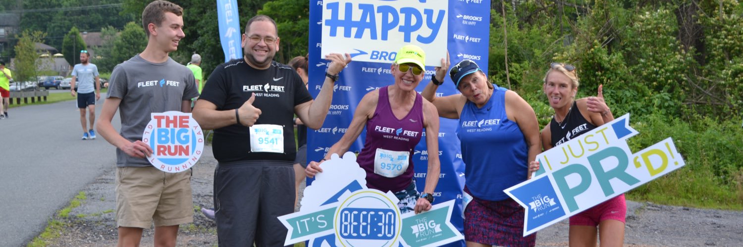 Fleet Feet West Reading banner