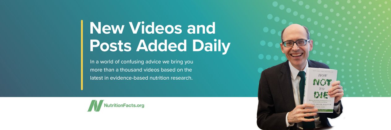 Michael Greger, M.D.'s banner