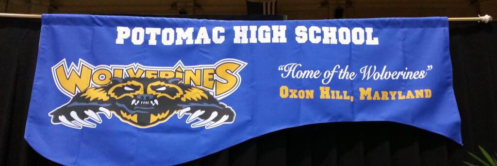 Potomac High School banner