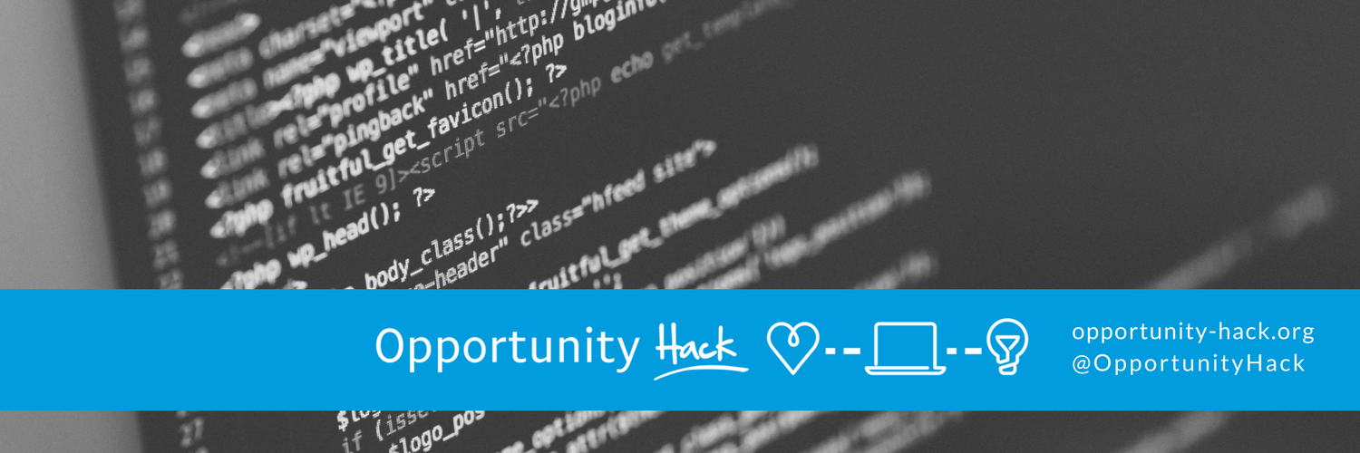 OpportunityHack's profile banner image