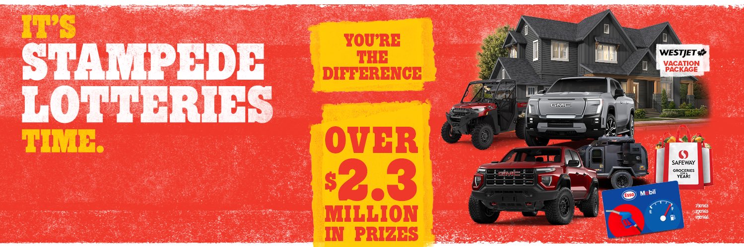 Stampede Lotteries banner