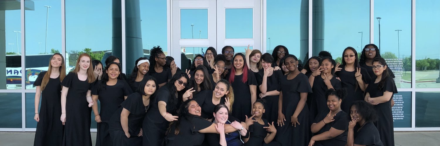 Sam Houston Choir banner