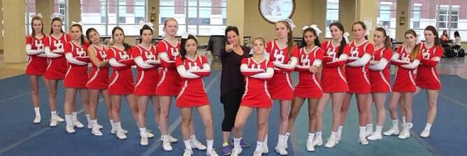 Upper Dublin Cheer banner