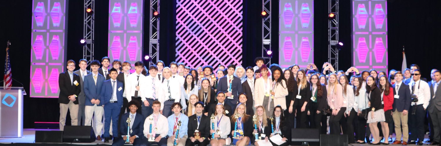 Taunton High DECA banner