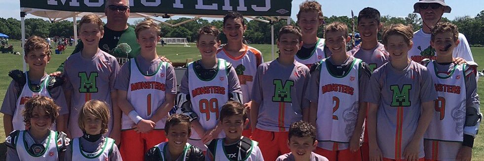Monsters Lacrosse banner