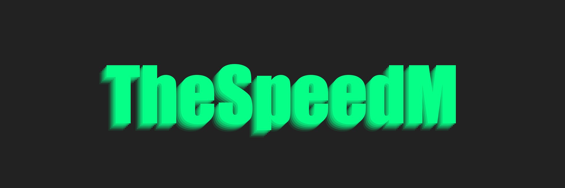 TheSpeedM's profile banner image