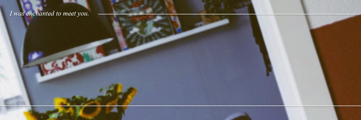 mikha // @ after dm banner