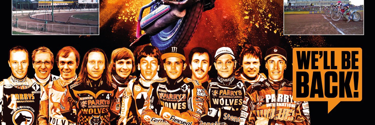 Wolves Speedway banner