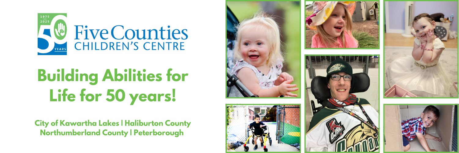 Five Counties Children's Centre banner