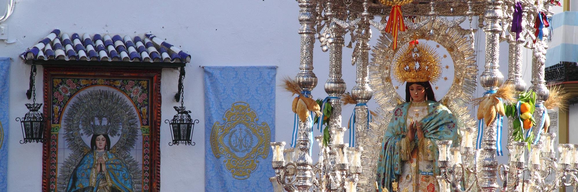 Purísima Coronada banner