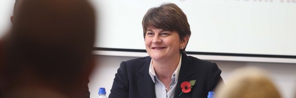 Arlene Foster DBE PC #ProudofNI. Profile Banner