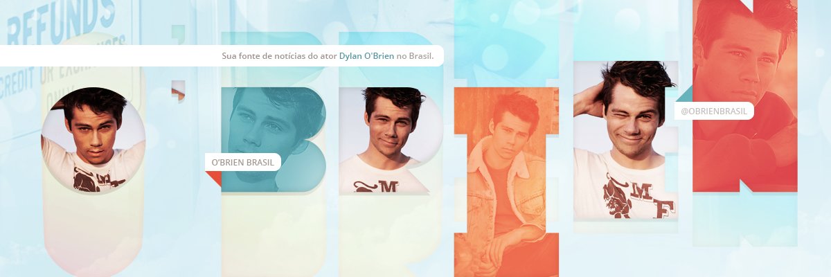 Dylan O'Brien Brasil banner