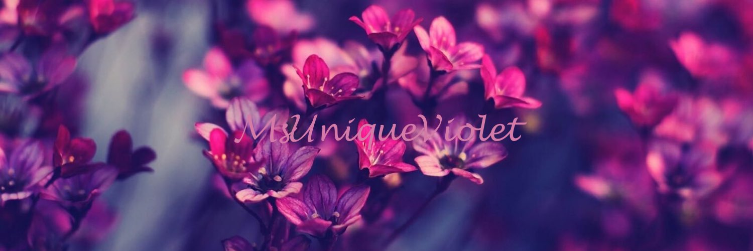 MsUniqueViolet's profile banner image