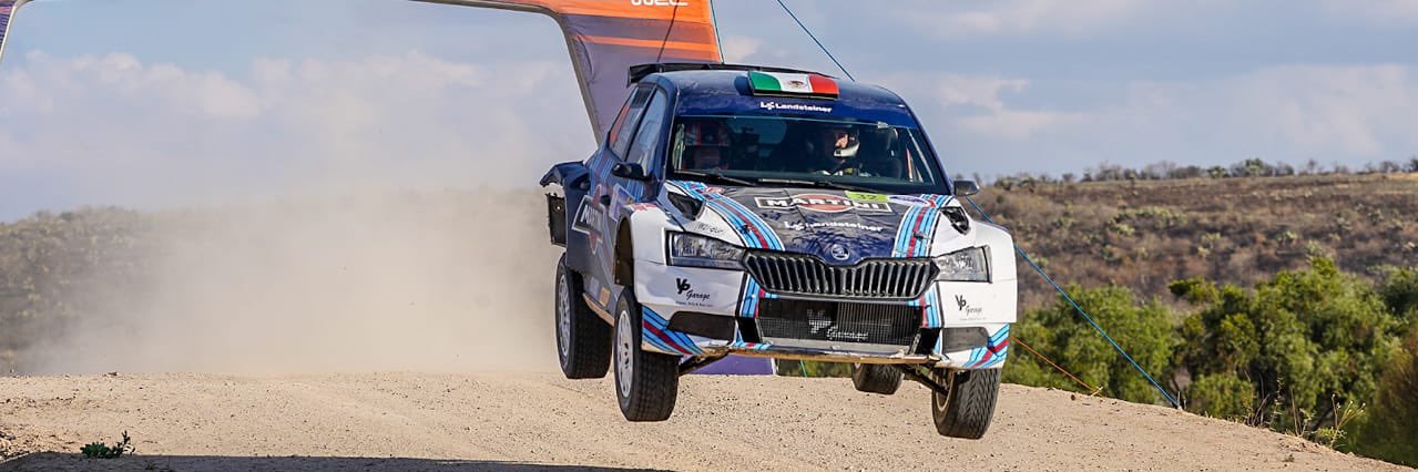 NACAM Rally Champion banner