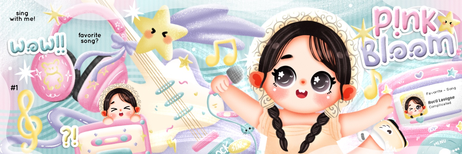 𓂂 ꒰ P!NKBLooM ꒱ 𓂂 banner