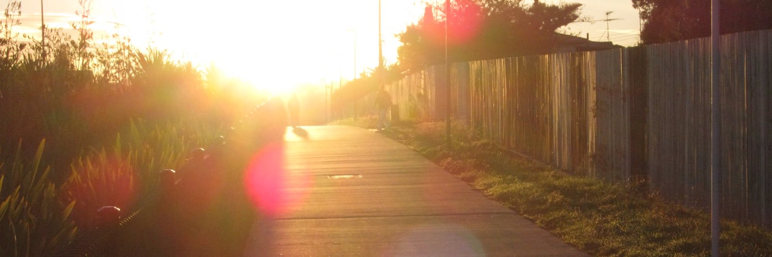 Wheeled Pedestrian banner