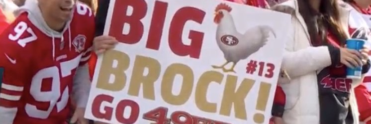 Brock Purdy Appreciation Station banner