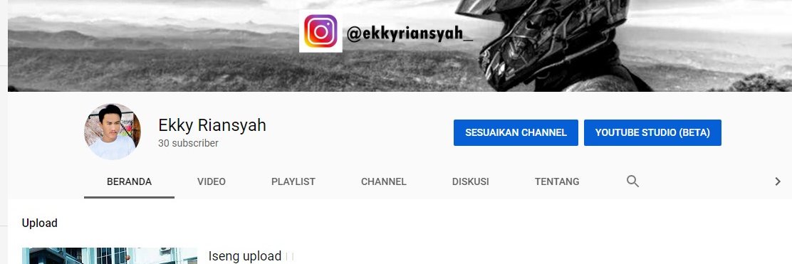 EkkyRiansyah's profile banner image