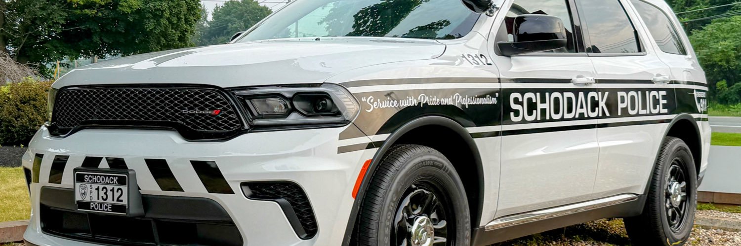 Town of Schodack Police Department banner