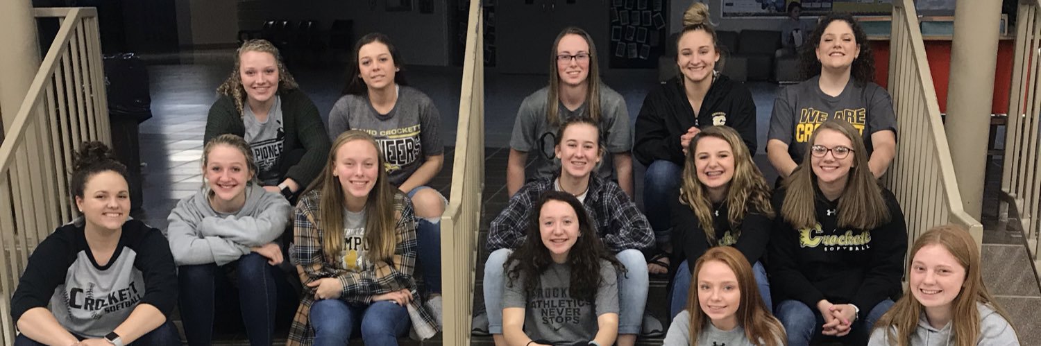 Crockett Softball banner