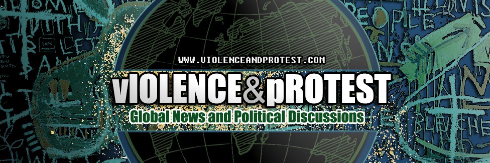 Violence&Protest banner