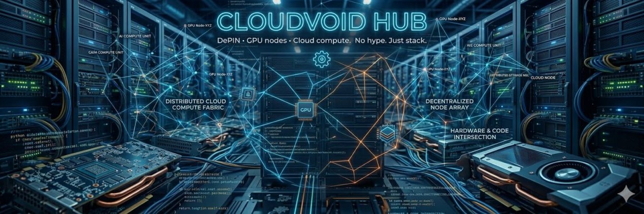 CloudVoid Hub banner