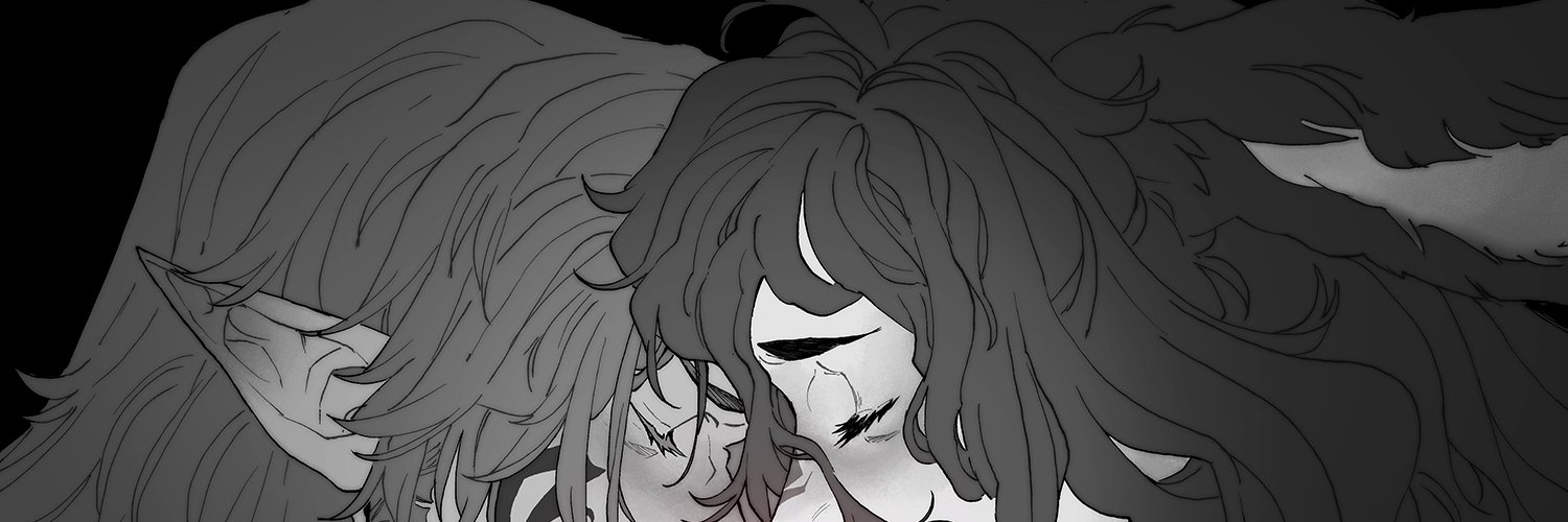 ☽ ᗰOᖇTI ☾ • HrothGAL enjoyer banner