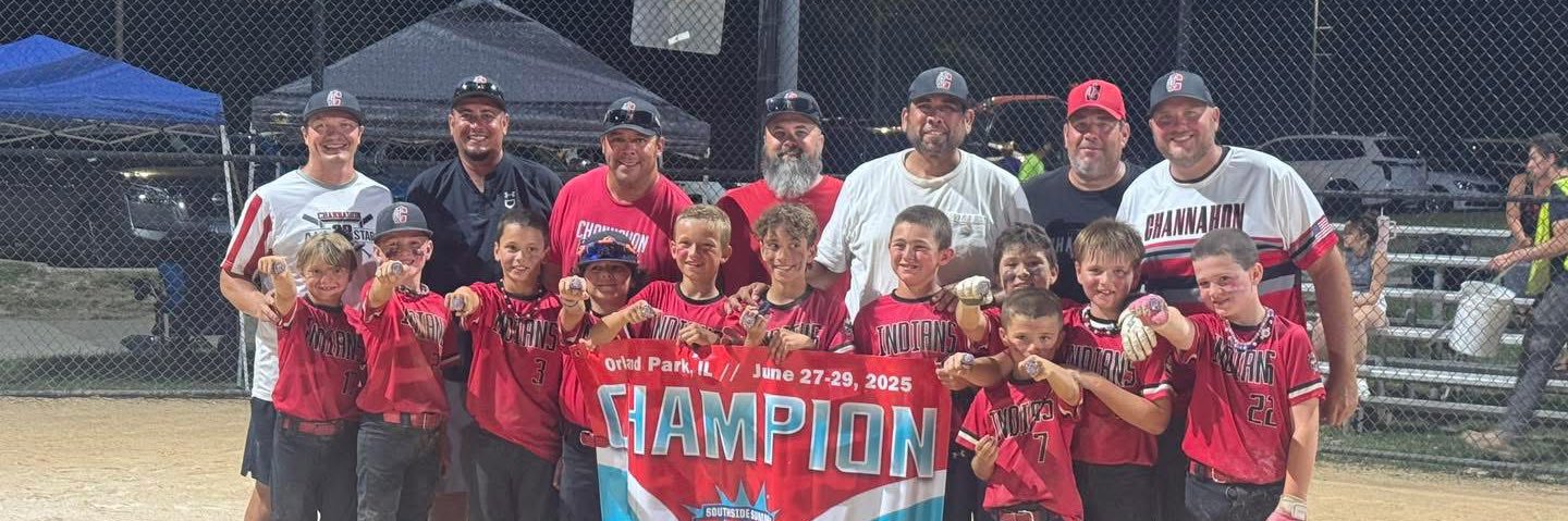 Channahon Indians 10U banner