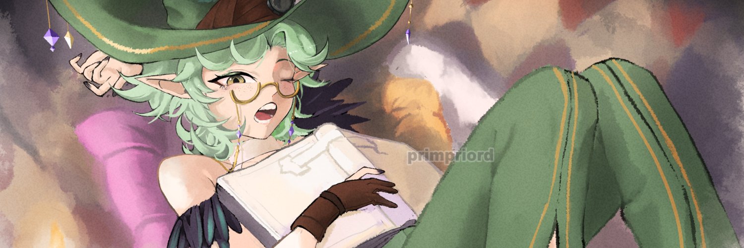 Cherp 🐦‍⬛📚 VTuber banner