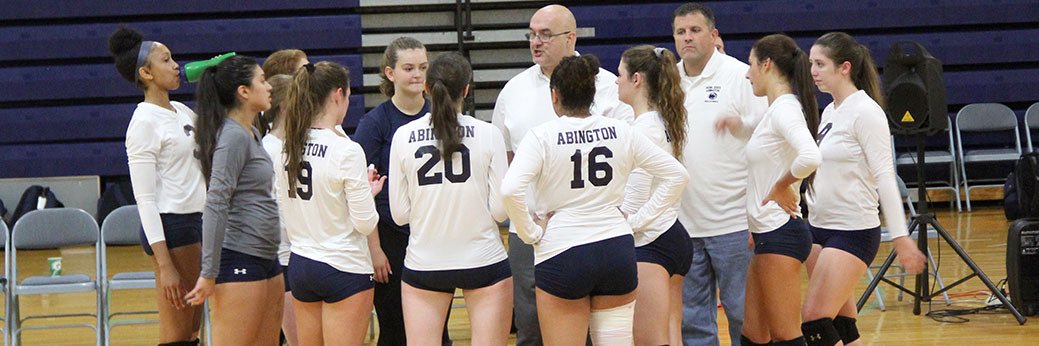 Penn State Abington Women's Volleyball banner