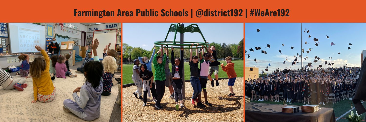 Farmington Area Public Schools banner