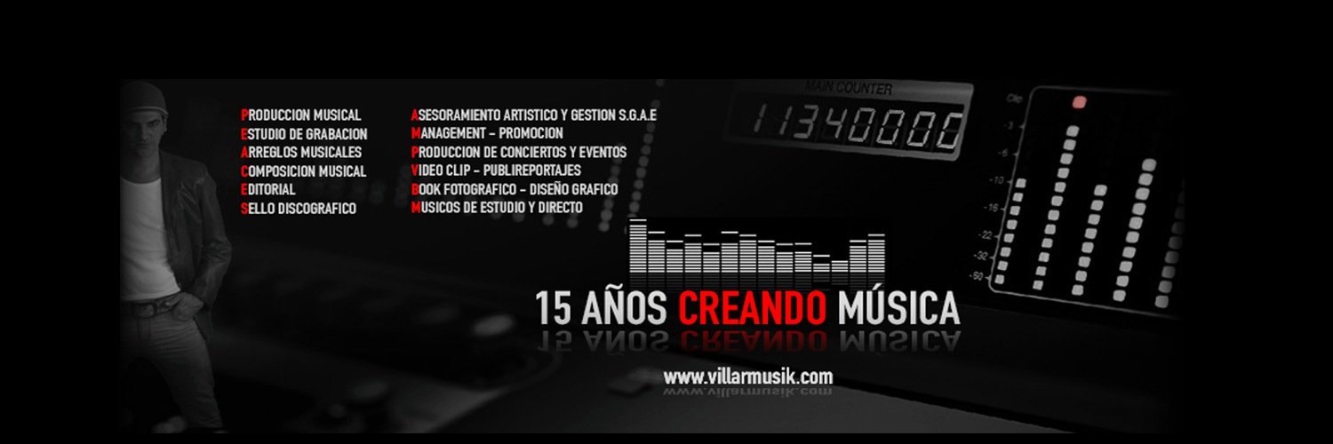 villarmusik's profile banner image