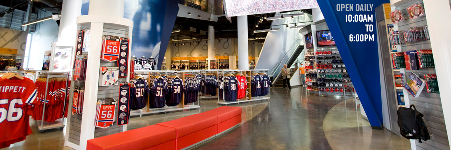 Patriots ProShop banner