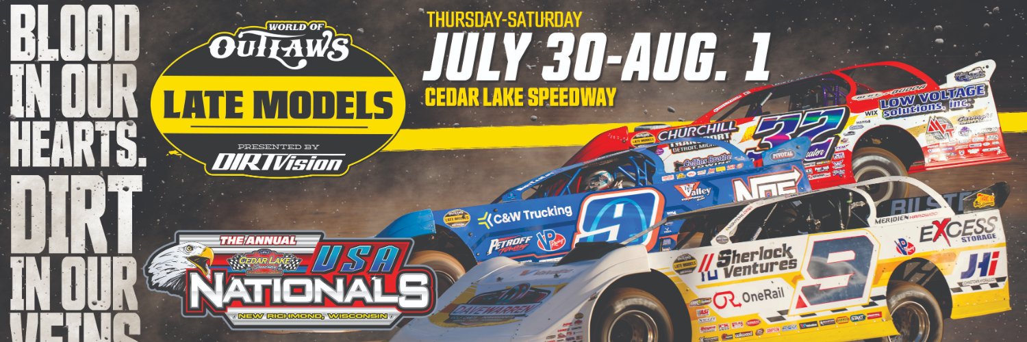 World of Outlaws Late Models banner
