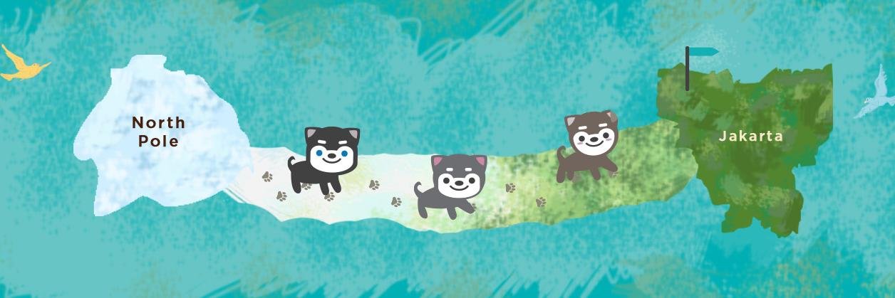 NORTHPOLE café banner