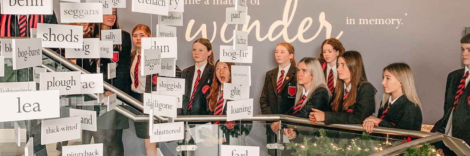 Ballyclare High Eng banner