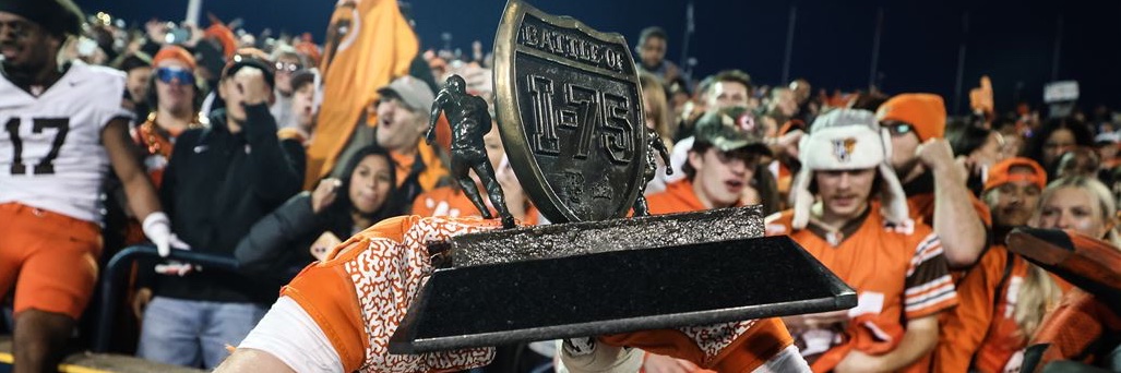 BGSU Football's banner