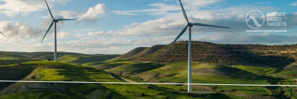 Science Based Targets initiative banner