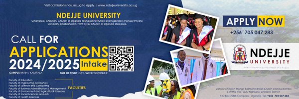 Ndejje University Profile Banner
