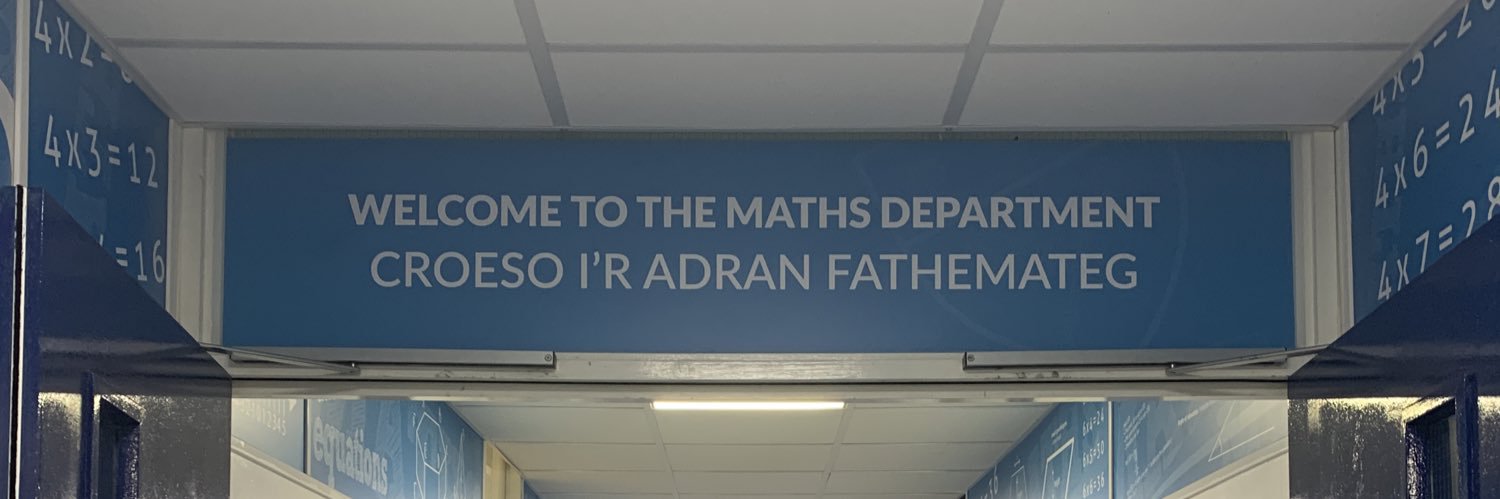 Mathematics Dept. banner