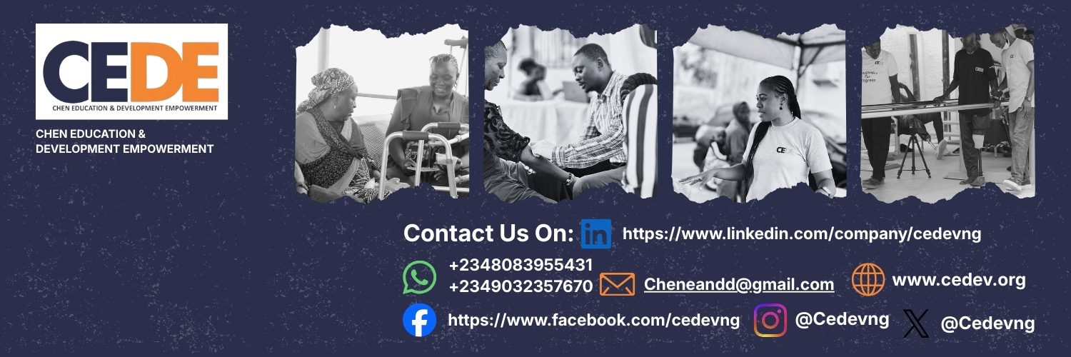 Chen Education & Development Empowerment (CEDE) banner