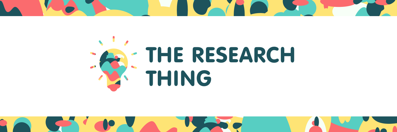The Research Thing banner