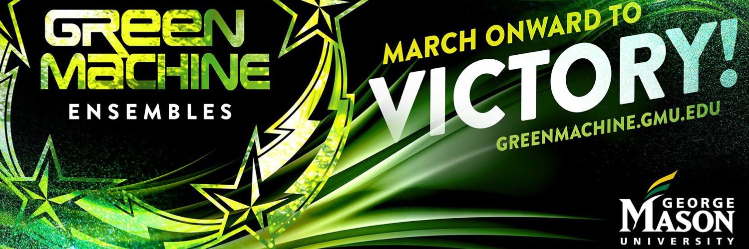 GMU Green Machine banner