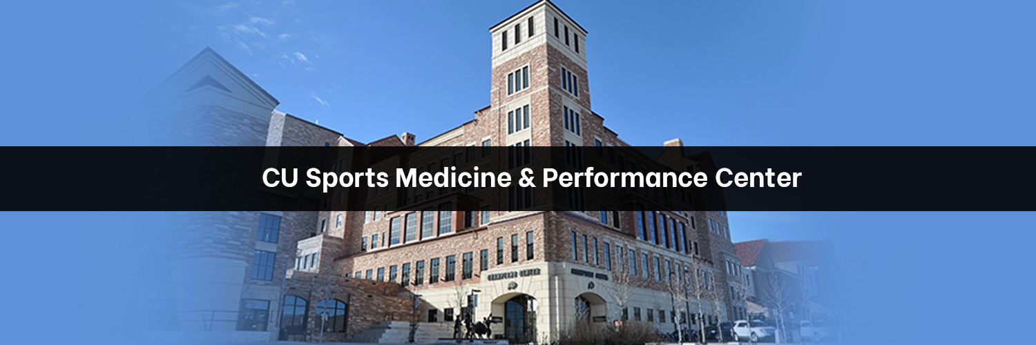 CU Sprts Med & Perf banner