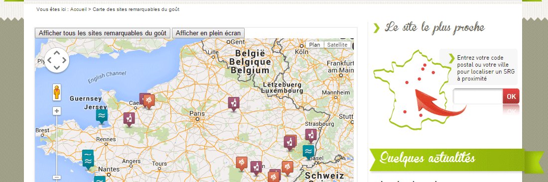 SiteRemarquableGoût banner
