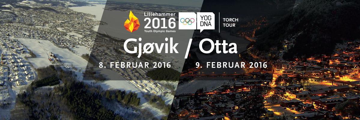 Oppland idrettskrets banner