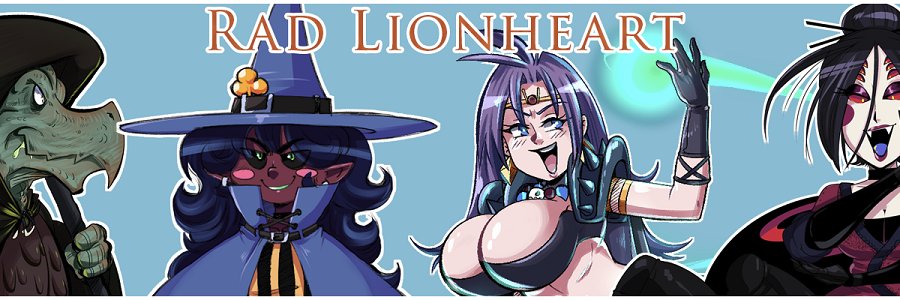 Rad Lionheart (5 Open Commission Spots) banner
