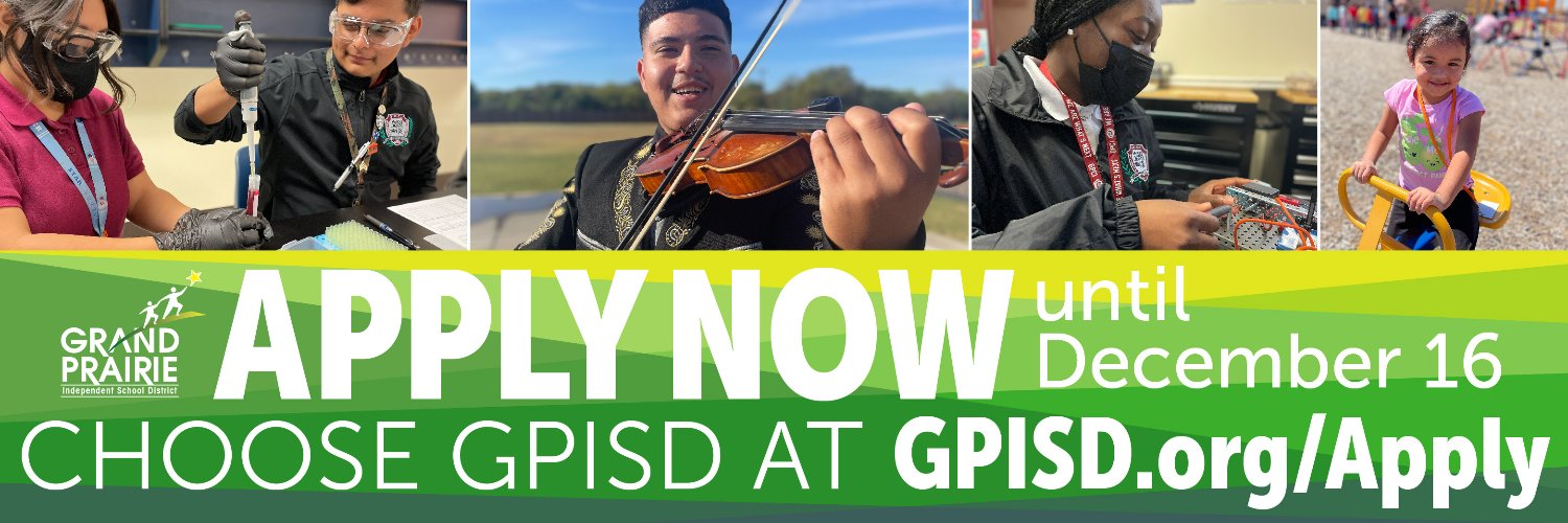 South Grand Prairie banner