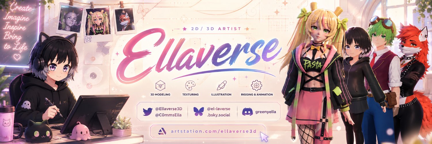 Ella Verse💚{C0MMS 3/5} ЭЛЛА banner