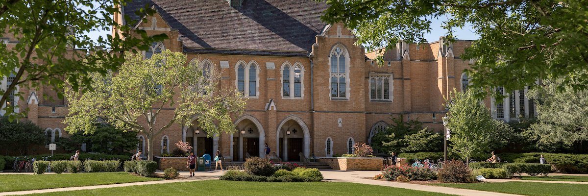 Notre Dame Dining banner
